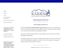 Tablet Screenshot of karrn.org